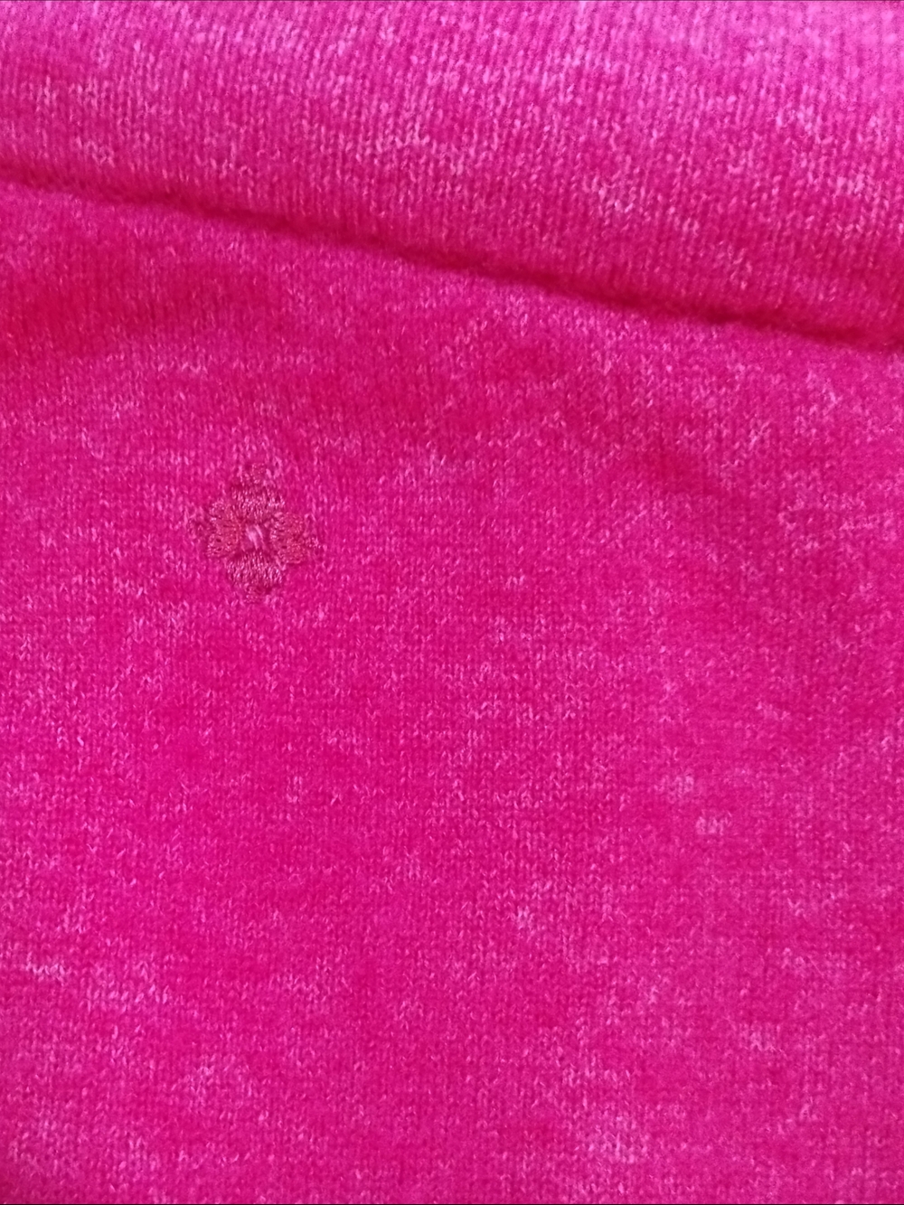 Kate Spade Cashmere Blend Joggers Pink Jewel Knit Lounge Pants M - Picture 9 of 11